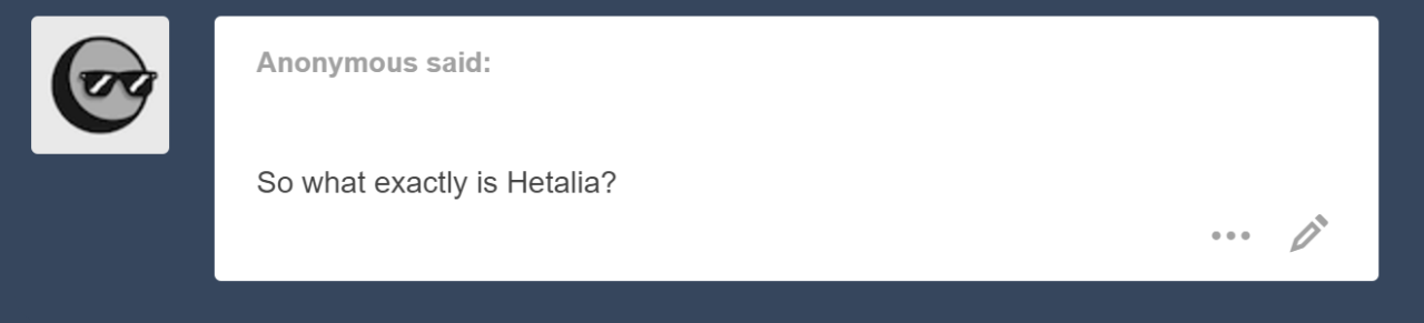 ask-aph-libertea:    England: “I wouldn’t wish it upon my worst enemies.” 