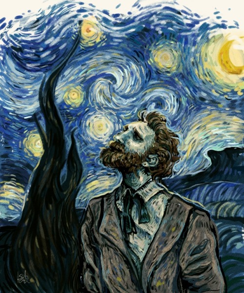 flightlessartist:Vincent and His Starry Mind