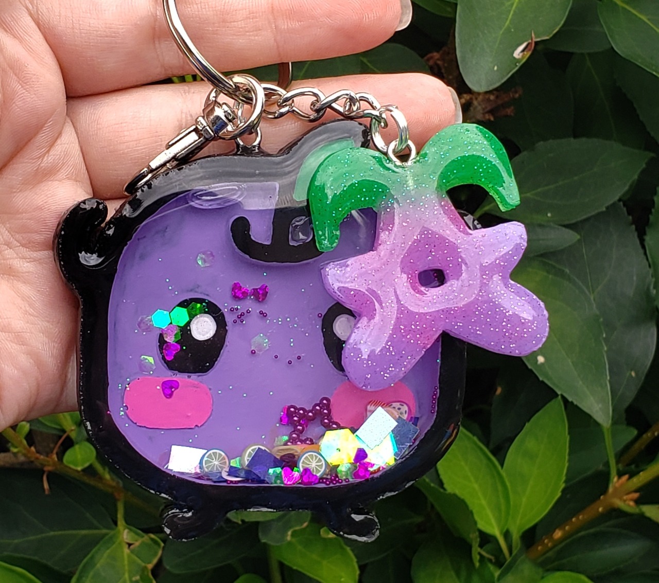 The Wicked Pixel Stardew Valley Shaker Keychain With Stardrop The Wicked Pixel Stardew Valley Shaker Keychain With Stardrop