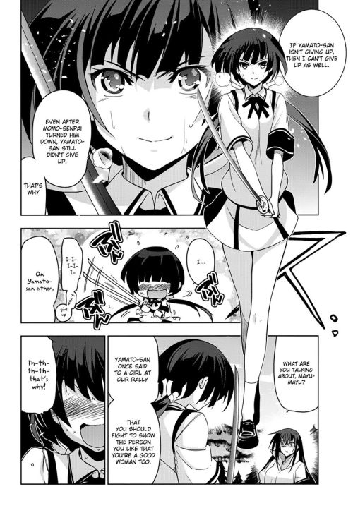 lovetsubamehatebastards:  The majikoi manga was so much fun.  As usual, Yukie being amazing.  Second best girl.