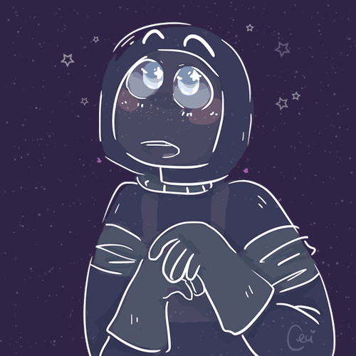 Space man space man. Idk I just really love him :D!Animated smth VERY small bc it’s been a whileyall
