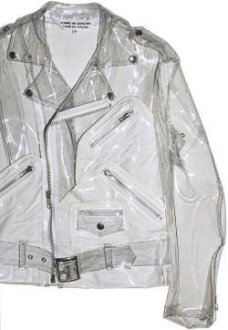 asaasch:Comme des Garcons transparent biker