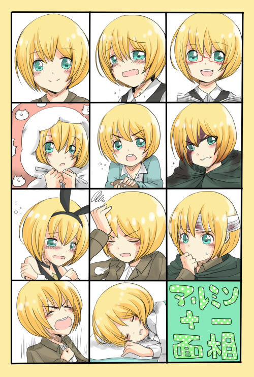 hatsunecherry:  Armin Arlert by 柚留＠ porn pictures