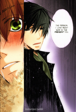 Sekaiichi Hatsukoi by Nakamura Shungiku Coloured by: icolouryaoi.tumblr