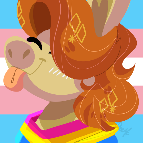 ponypencils:pride icon for @ediblewafflebites by mod newt!! OH HECK OH GOSH OH MY G O OD NE  S S 