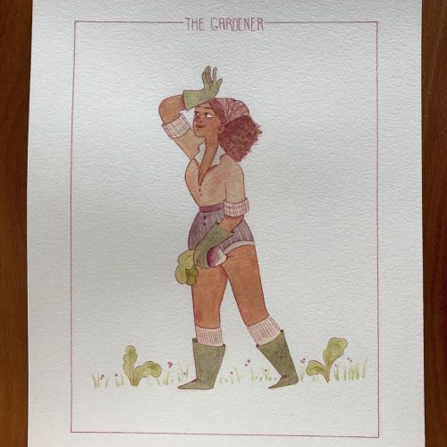 ✨The Gardener✨ This one is particularly timely, as I am watching over my parents’house this week a