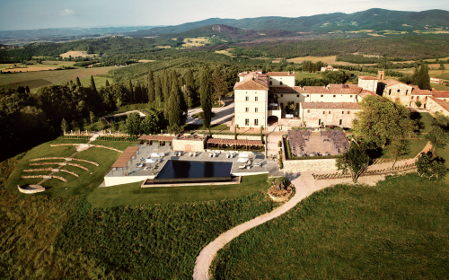 New banqueting terrace - Belmond Castello di Casole - Tuscany - 2019
design team: F. Scarpi - STAF - Fiesole - Florence
images courtesy of : © Belmond Hotels