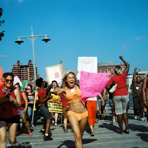 julietasalgado:A Decade of Resilience, Resistance, and Revolution: Trans Day of Action The Audre Lorde ProjectJune 27, 2014New York, New York © julietasalgado 