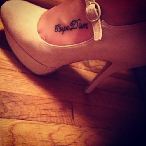 Seize the day bitches! ☀ #carpediem #heels #highheels #stilettos #seizetheday #maryjanes #sweet16 #s