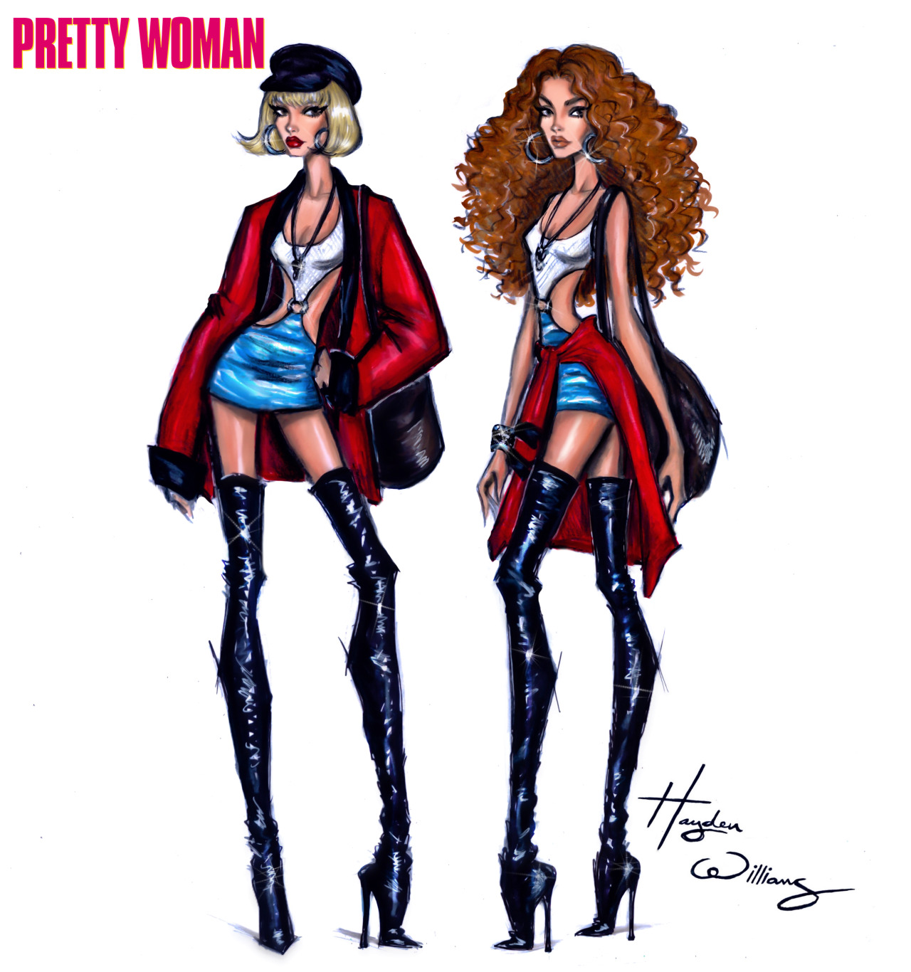 Hayden Williams Fashion Illustrations