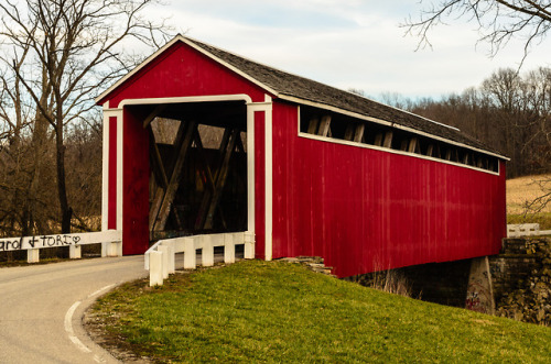 Covered bridge in Franklin county Indiana