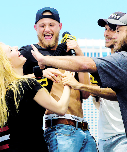 Vikings: Katheryn Winnick showers praises on Alexander Ludwig aka