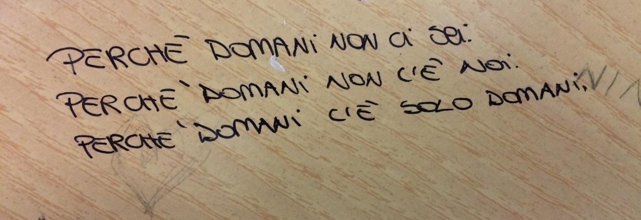 asanoldhug:
“seimiodentro:
“Perché domani non c’è noi.
Mi manchi.
”
Articolo31 unico amore
”