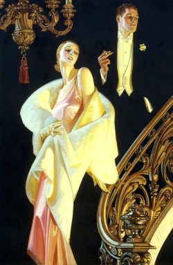 kilianromero:  Illustration by J. C. Leyendecker for  Arrow Collars  (1932)