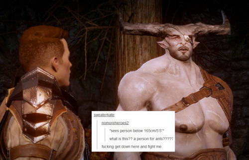 bubonickitten - Dragon Age - Inquisition + text posts - The Iron...