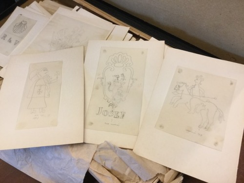 harvardfineartslib: We just acquired a collection of more than 1,500 tracings of watermarks of&