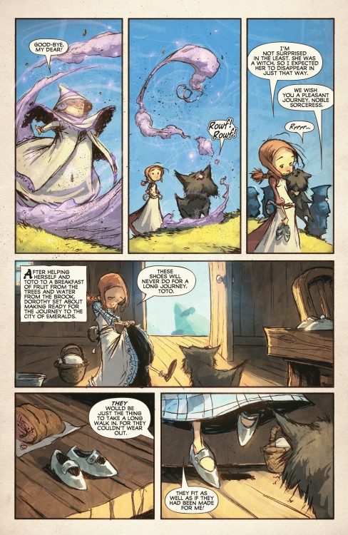 balu8:The Wonderful Wizard of Oz #1 by  Eric Shanower, Skottie Young, Jean-Francois Beaulieu and Jef