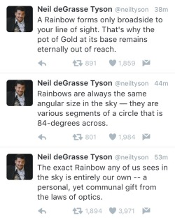 sophisticatedgayalpaca:  Neil deGrasse Tyson lays down some rainbow facts in honor of Pride and Pulse. If you couldn’t love him enough already. 