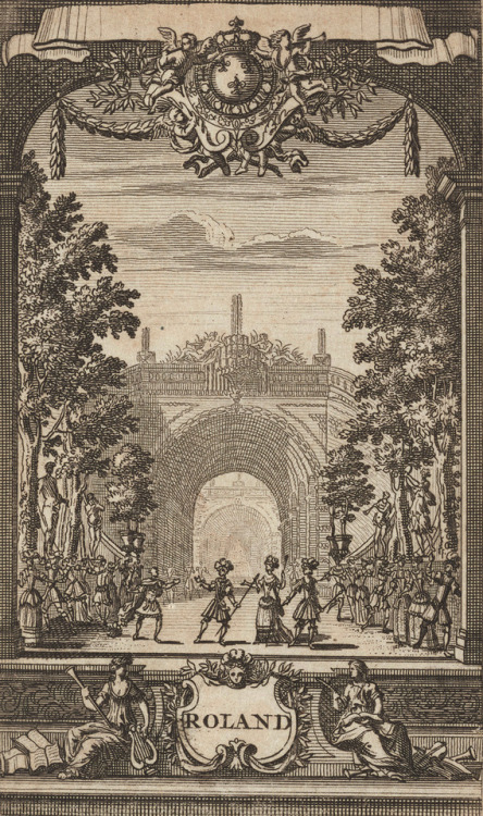 RolandScene from Jean-Baptiste Lully’s 1685 opera Roland1693Engraving (unsigned), probably by 