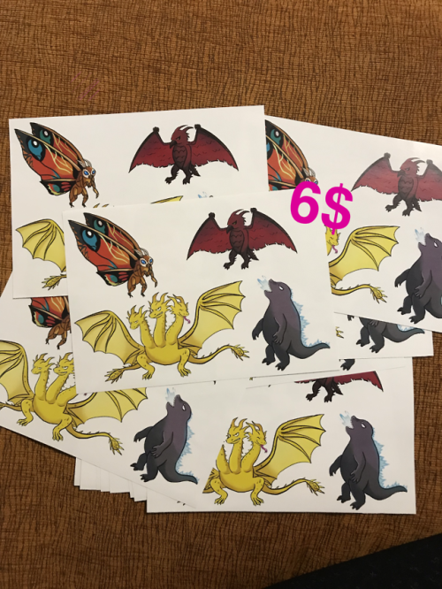 trashfrog99:Hi, I printed more stickers! Payment via PayPal, DM me if you’re interested ~(Prices for