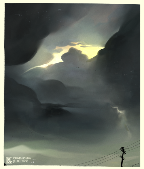 lucilledraws:Everything keeps changing.Studying cloudy skies is the most relaxing thing ever. I’m st