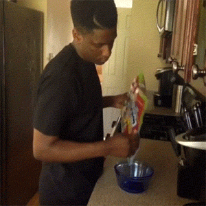 loubs-chanel-versace:  smilesturnmeon:  im-a-walking-paradox:  “niggas eat cereal outta anything”  Me.  Me asf 