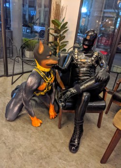 Porn Pics rubberforfun:My good boy 🐕