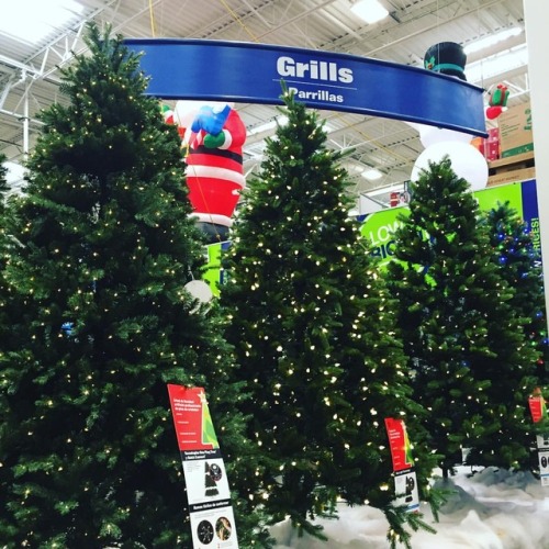 Hey Lowes - you know you’re definitely jumping the gun on the holiday season when your department na