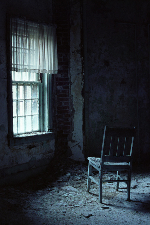 ianference:  I consider this among the greatest photographs I’ve ever taken.  As my friends were packing to leave Taunton State Hospital on a spring night in 2006, I was setting up one last shot by the light of the full moon.  I loaded my Minolta