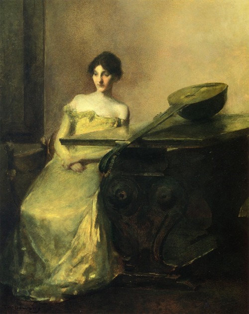 Thomas Dewing (1851–1938, United States)Oil paintings 3Thomas Dewing was an American painter w