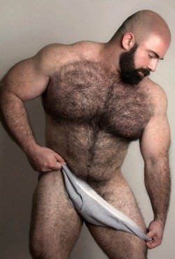 Mi hombre ideal. Lo adoro. PelOsito, musculoso no exagerado, con barba mmmmmm solo espero que tenga mínimo 25cm. Me caso con él ya ya ya mmmmmmm