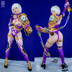 cosplay-galaxy:Ivy Valentine from Soul Calibur 6 by YuzuPyon [self] bluepururin