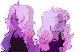 mooseman-draws:  here’s some amethysts!   &lt;3