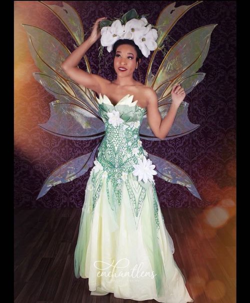 Could not resist sharing @bryce.cosplays as Fairy Tiana, I’ve been waiting for someone to bles