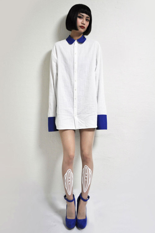 tokyo-fashion:  Indie Japanese fashion brand Vive Vagina will release their debut collection “Blue W