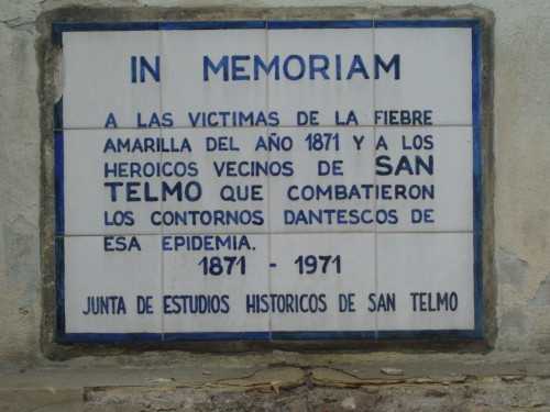 In Memoriam a las Victimas de la Fiebre Amarilla 1871, San Telmo, Buenos Aires, 2007.Buenos Aires wa