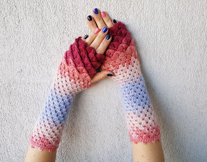 monkbeauregard: kitrona:  culturenlifestyle:  New Rainbow Colored Fingerless Gloves