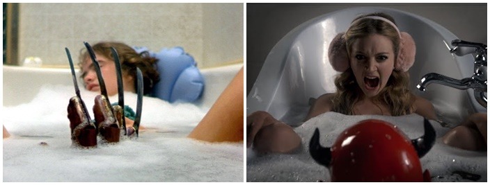 another-gaymer:   Scream Queens + Movie References Nightmare on Elm Street (1984)