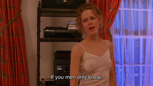 imjacksfilmclub:Eyes Wide Shut (1999)dir. Stanley Kubrick- Millions of years of evolution, right? Ri