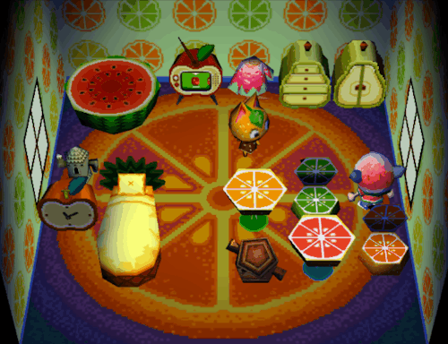 hyliandescent:Tangy’s House!Animal Crossing: Population: Growing!(ACGC)
