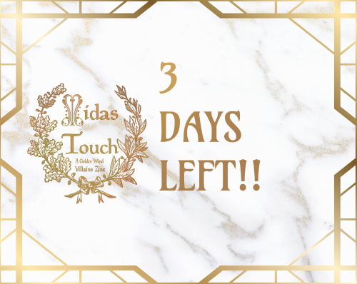 Only 3 days left to get your hands on Midas Touch, A Golden Wind Villains Zine!Preorders end January