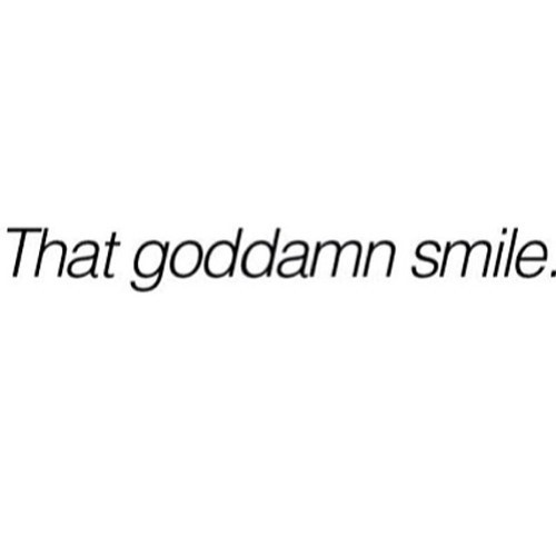 mrsblackhammer19:  iglovequotes:  https://iglovequotes.net/   That beautiful sideways smile 🥰