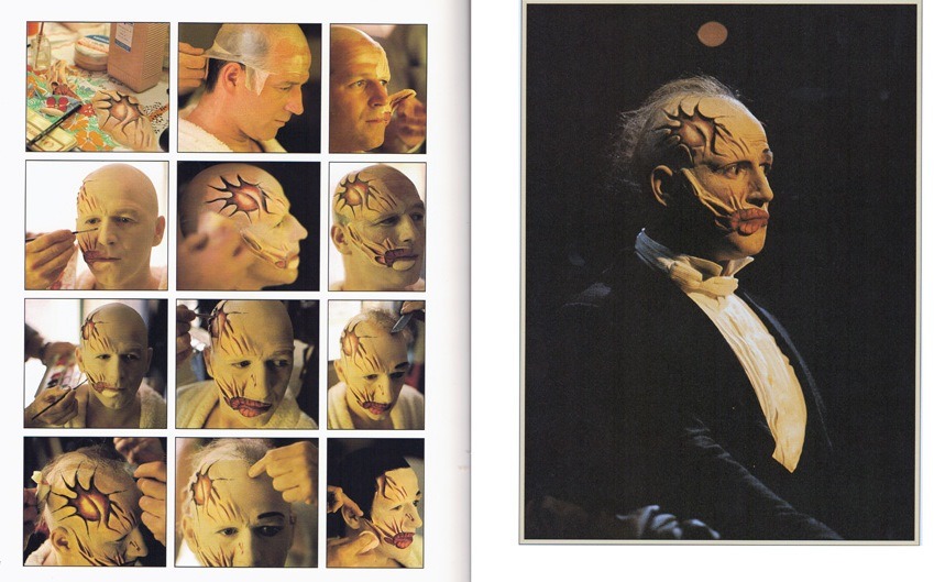 operafantomet:  Five “becoming the Phantom” deformity collages: 1. Michael Crawford,