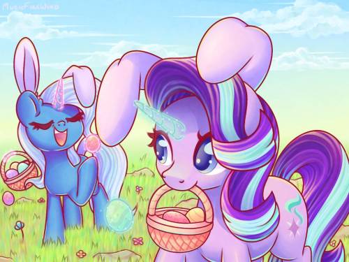 texasuberalles: Egg hunt by MusicFireWind