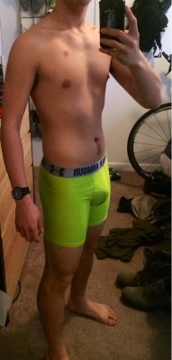 alphajock:  New workout shorts! 