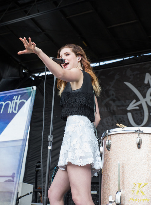 Echosmith playing at the Vans Warped Tour at Darien Lake (Buffalo, NY) on 7.8.14 Copyright 27K Photo