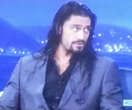 officershawbrose:  Who the hEck is this suave lookin Tarzan on CONAN.  This fool better win…