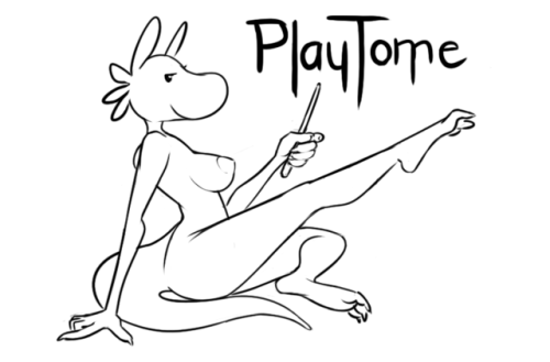 Some more @kobl-squaresDoing important work for the prestigious PlayTome zine