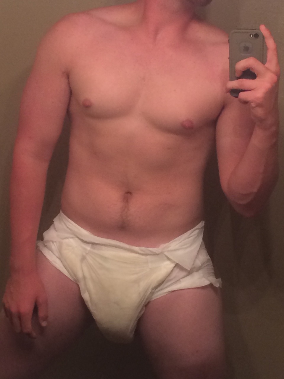 babyjax77:  Woke up soaked from another night’s wetting, aw man. I really tried
