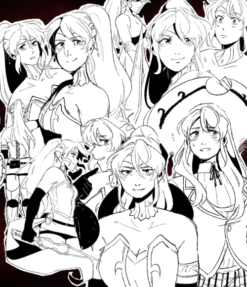 aphyllum: a bunch of messy pyrrhas